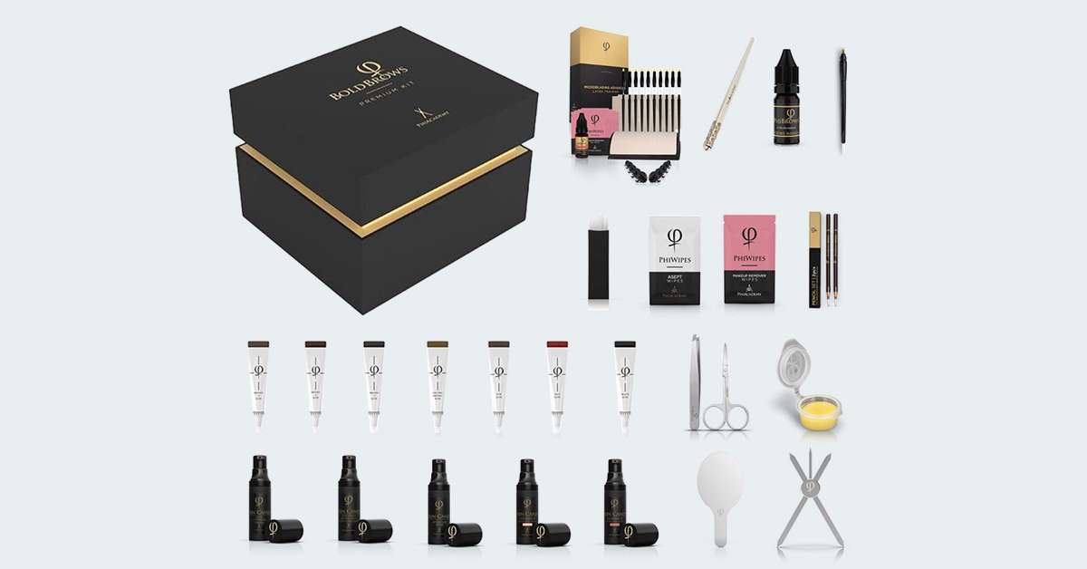 PhiBrows course BoldBrows microblading kit