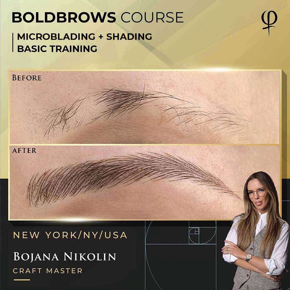 Bold Brows microblading classes NYC