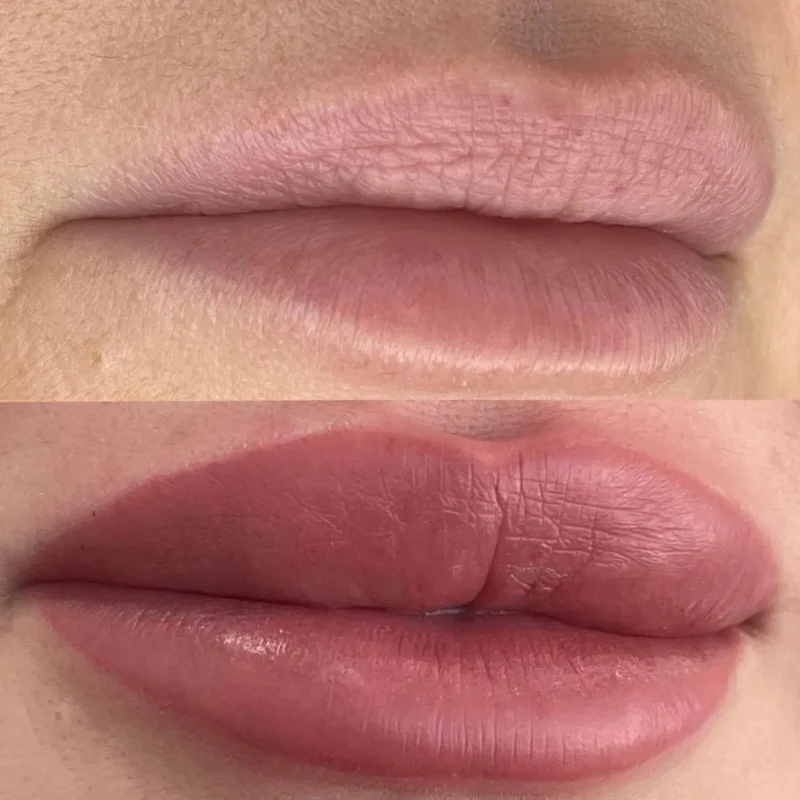 lip blush technique